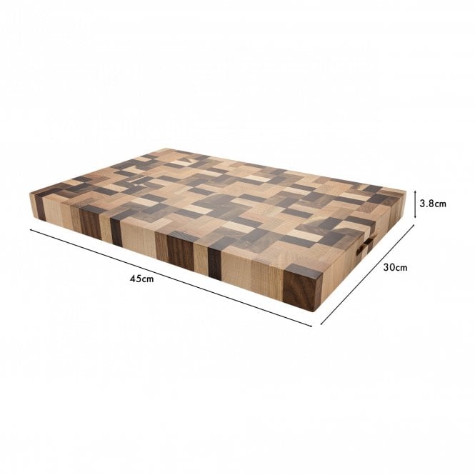Rectangular Multi-Wood Cutting Board (Large)